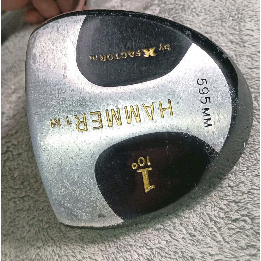 Long Hammer X-Factor 10° Driver Graphite Shaft Regular Flex Golf Club Good Grip